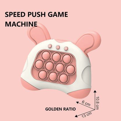 Early Education Game Console Pop It Fidget Toy Fast Push Game Decompression Toy