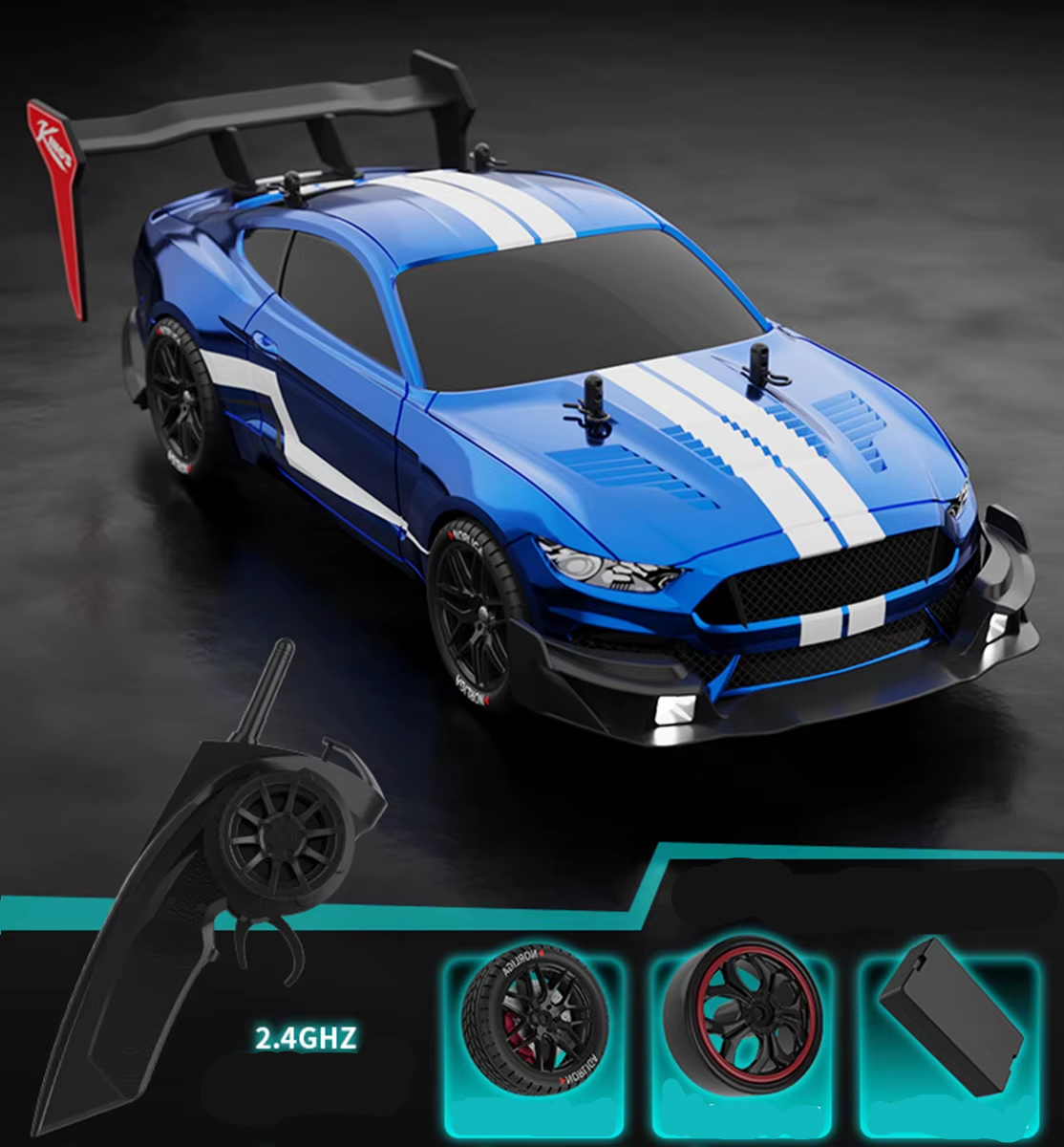 1:14 Drift Car Electric Remote Car for Children