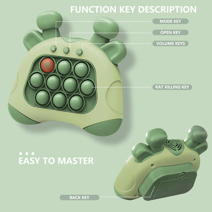 Early Education Game Console Pop It Fidget Toy Fast Push Game Decompression Toy