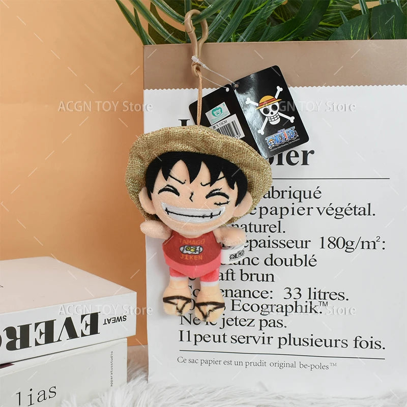 Original One Piece Plush Toys Luffy Chopper Sabo Plush Pendant Doll Stuffed Anime Cute Toy Chopper Doll Cartoon Best Gift