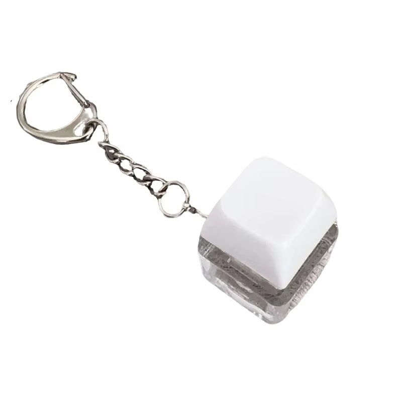 1/4/9Keys Finger Button Mechanical Keyboard Keycaps Keychain Fidget Toys Decompression Stress Relief Keyboard Clicker Kids Toy