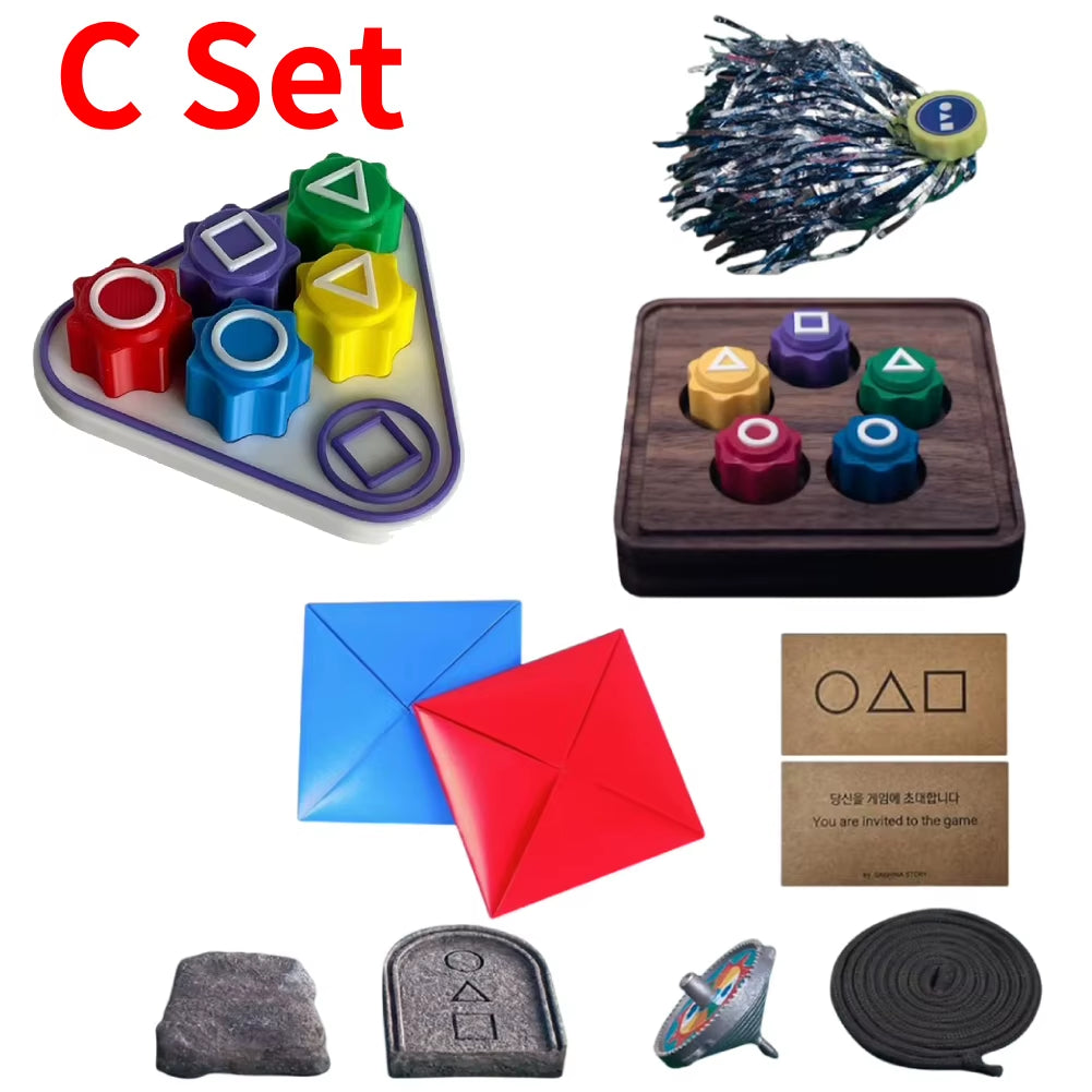 Gonggi Korean Stones Set Korean Folk Game Set Korean Traditional Play Board Game-Jebi Chagi Gong-Gi Biseokchigi Paeng-Y DDAKJI