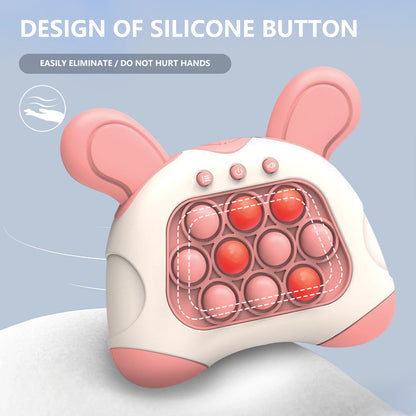 Early Education Game Console Pop It Fidget Toy Fast Push Game Decompression Toy