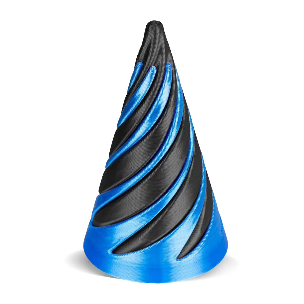 3D Printed Spiral Cone Toy Impossible Pyramid Passthrough Sculpture Stress Relief Desk Toy Pass through Pyramid Fidget Toy