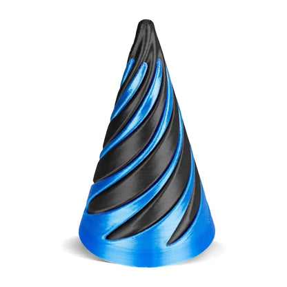 3D Printed Spiral Cone Toy Impossible Pyramid Passthrough Sculpture Stress Relief Desk Toy Pass through Pyramid Fidget Toy