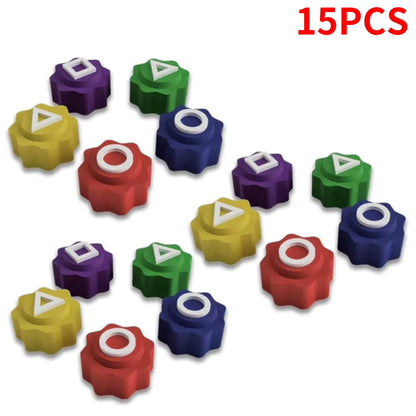 Gonggi Korean Stones Set Korean Folk Game Set Korean Traditional Play Board Game-Jebi Chagi Gong-Gi Biseokchigi Paeng-Y DDAKJI