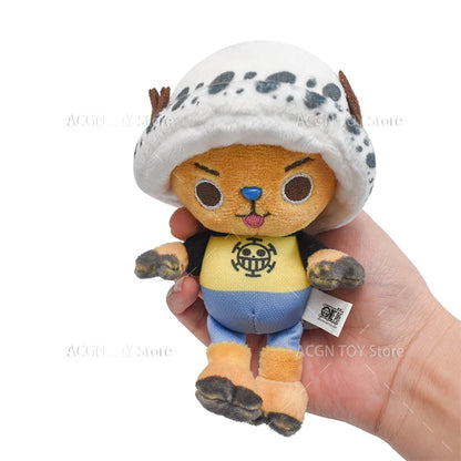 Original One Piece Plush Toys Luffy Chopper Sabo Plush Pendant Doll Stuffed Anime Cute Toy Chopper Doll Cartoon Best Gift