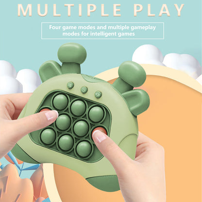 Early Education Game Console Pop It Fidget Toy Fast Push Game Decompression Toy