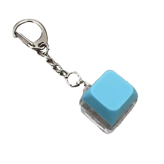 1/4/9Keys Finger Button Mechanical Keyboard Keycaps Keychain Fidget Toys Decompression Stress Relief Keyboard Clicker Kids Toy