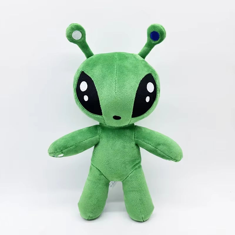 15/34CM AFTONSPARV Green Alien Kawaii Plush Toys Cute Soft Stuffed Cartoon Anime Dolls for Kid Birthday Christmas Gift
