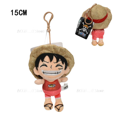 Original One Piece Plush Toys Luffy Chopper Sabo Plush Pendant Doll Stuffed Anime Cute Toy Chopper Doll Cartoon Best Gift