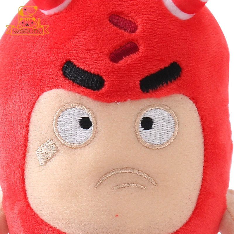 Cartoon Oddbods Plush Animal Toy Cute Stuffed Doll Fuse Bubbles Newt Pogo Slick Jeff Zee Soft Pillow Collectible Kid Adult Gifts