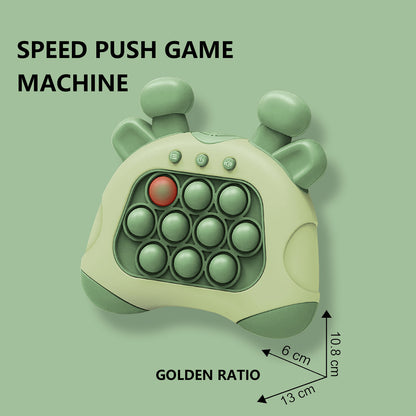 Early Education Game Console Pop It Fidget Toy Fast Push Game Decompression Toy
